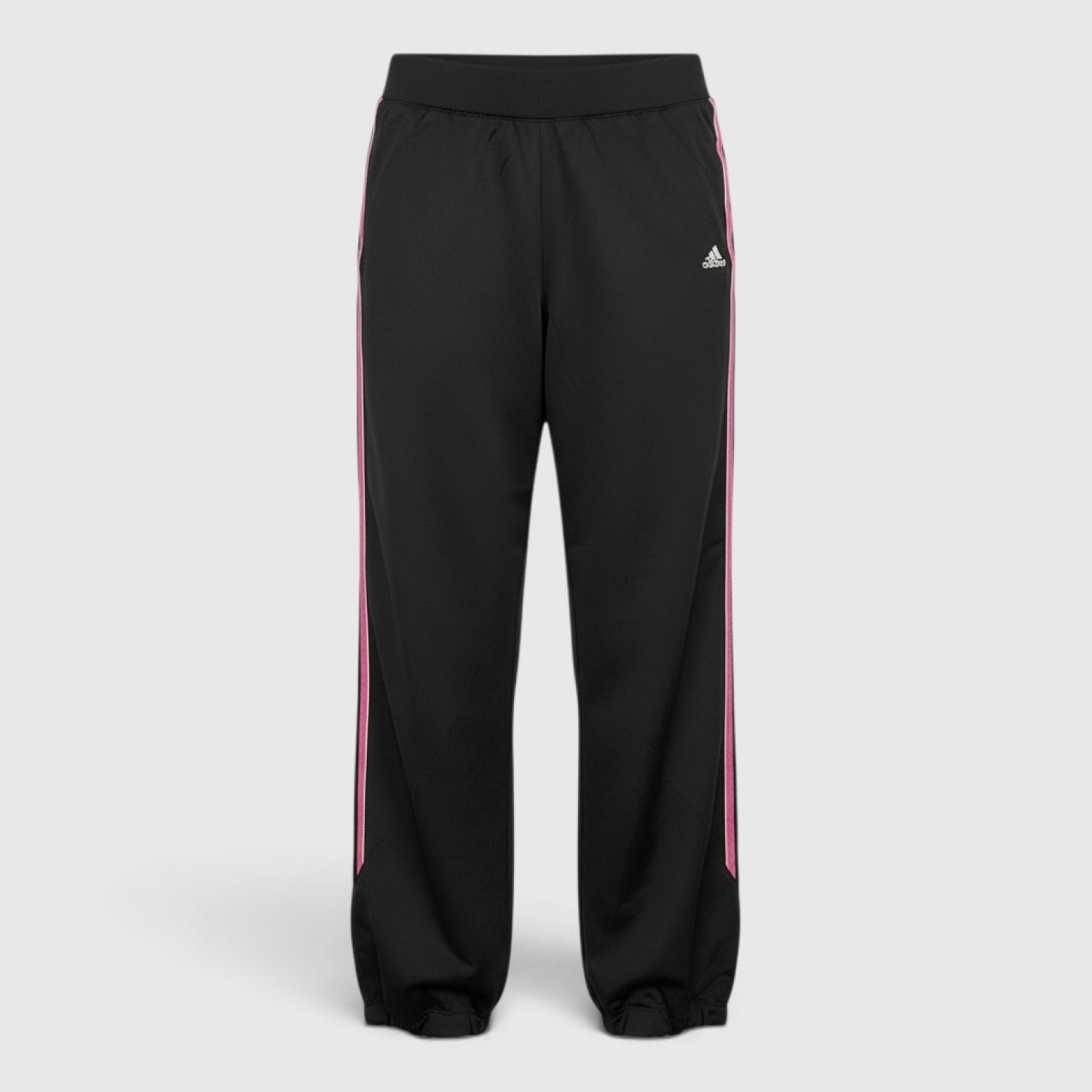 Adidas 3-Stripes Ροζ Μαύρο Γυναικείο Παντελόνι / Pre Owned